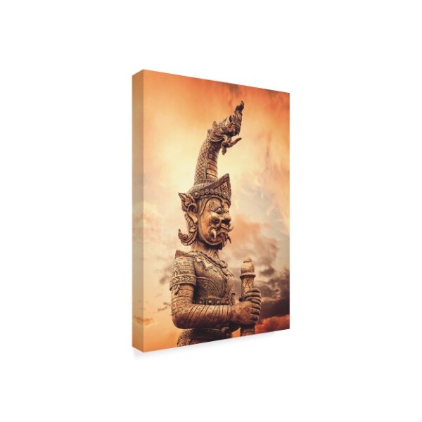 Philippe Sainte-Laudy 'Time Keeper Statue' Canvas Art,22x32